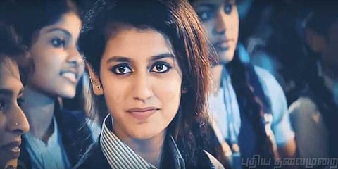 கூகுளில் அதிகம் தேடப்பட்டவர்கள் பட்டியலில் முதலிடம் பிடித்த பிரியா வாரியர்