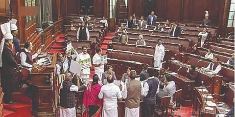 நாடாளுமன்றத்தில் பாஜக - அதிமுக மேட்ச் ஃபிக்ஸிங் - எம்.பி விமர்சனம்