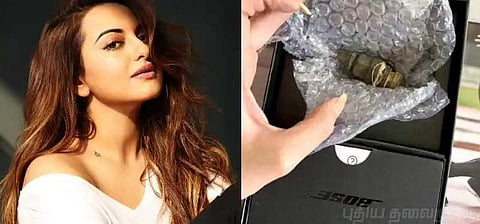 ஹெட்போன் ஆர்டர் செய்த சோனாக்ஷி சின்ஹா.. இரும்புத் துண்டு வந்ததால் அதிர்ச்சி..!