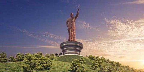 109 அடியில் பிரமாண்ட என்.டி.ஆர் சிலை : ஆந்திர அரசு திட்டம்