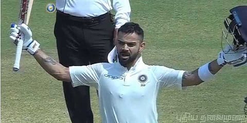 2-வது டெஸ்ட்: விராத் கோலி அபார சதம்!