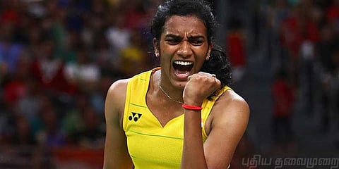 உலக பேட்மிண்டன் தொடர்: இந்திய வீராங்கனை பி.வி.சிந்து சாம்பியன்