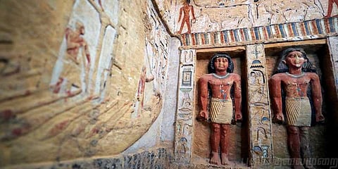 எகிப்தில் 4, 400 ஆண்டு பழமையான கல்லறை கண்டுபிடிப்பு