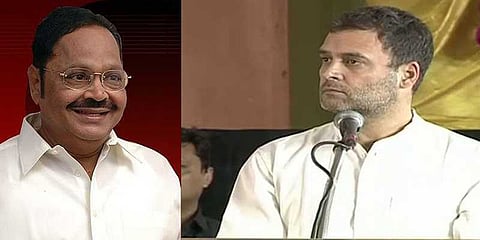 பிரதமராக வர தகுதி படைத்தவர் ராகுல் காந்தி : துரைமுருகன்