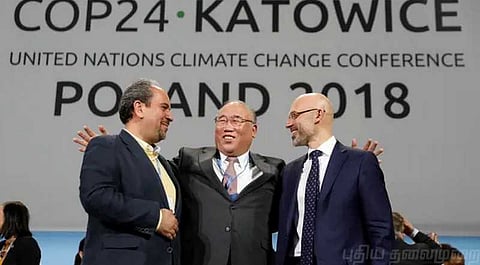 நீண்ட இழுபறிக்கு பின் பருவநிலை ஒப்பந்த செயல்திட்டத்திற்கு ஒப்புதல்