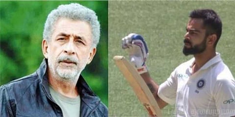 “உலகின் மோசமான கிரிக்கெட் வீரர் விராட் கோலி” - நடிகர் நசீருதின் சாடல்