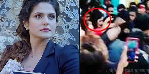 ஹீரோயினை பாலியல் சீண்டல் செய்த கும்பல்: பளார் விட்டு தப்பியதால் பரபரப்பு!