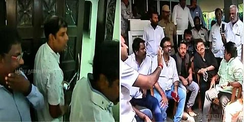 தயாரிப்பாளர் சங்கத்துக்கு பூட்டு - விஷாலுக்கு எதிராக போர் கொடி