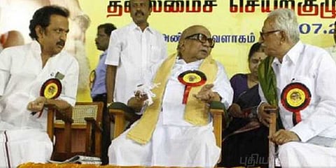 “தந்தையைப் போல் துணை நிற்கிறார் அன்பழகன்” - ஸ்டாலின் பெருமிதம்