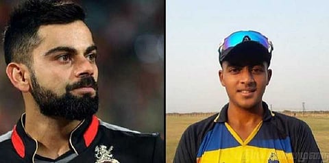 ‘கோலியுடன் ஒரு செல்ஃபி’ - 16 வயதில் கோடீஸ்வரரான இளம் வீரரின் ஆசை