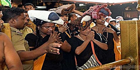 சபரிமலை சன்னிதானத்தில் 'பூட்ஸ்' அணிந்து நின்ற போலீஸார் ! பரிகார பூஜை நடத்திய தந்திரி