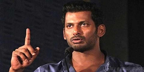 பூட்டு உடைப்பு விவகாரம் : நடிகர் விஷால் கைது