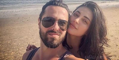 காதலருடன் மீண்டும் இணைந்த ஸ்ருதிஹாசன்