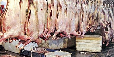 ஜனவரி 1-ஆம் தேதி முதல் அனுமதியற்ற இறைச்சி கடைகளுக்குத் தடை