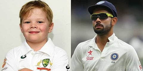 7 வயது சிறுவன் விராட் கோலியை வீழ்த்தப் போவதாக சூளுரை !