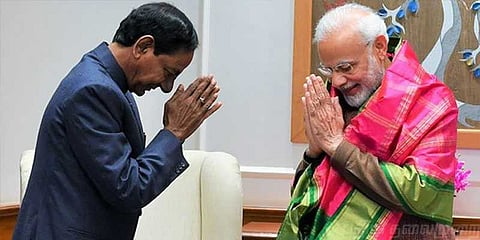 மோடியை சந்தித்தார் சந்திர சேகர் ராவ் - பேசியது என்ன?