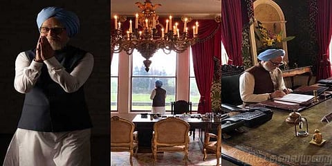 காங்கிரஸ் முன்னாள் பிரதமர் மன்மோகன் சிங் படத்தை புரமோஷன் செய்யும் பாஜக