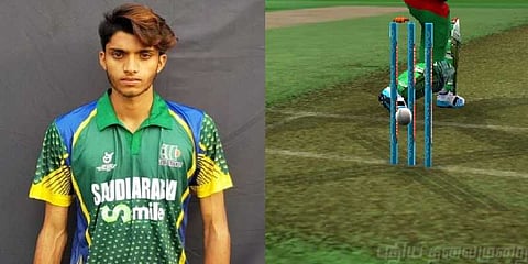 சவூதி கிரிக்கெட் அணியில் தமிழக வீரர் !