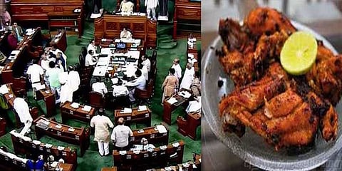 அரசு நிகழ்ச்சிகளில் அசைவ உணவுக்கு தடை: பாஜக எம்.பி மசோதா