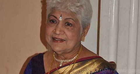 'மீடூ விவகாரம் கீழ்த்தரமான விளம்பரம்' சௌகார் ஜானகி ஆவேசம்..!