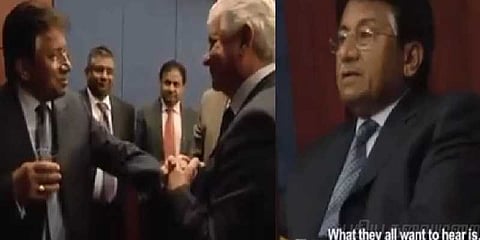 பாகிஸ்தான் பிரதமராக மீண்டும் முயற்சித்த முஷரப் ! வீடியோ மூலம் அம்பலம்