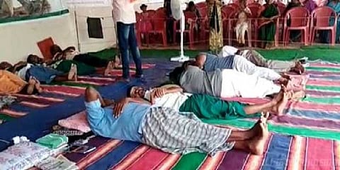 உயர் அழுத்த மின்கோபுரம் - விவசாயிகள் போராட்டம் வாபஸ்