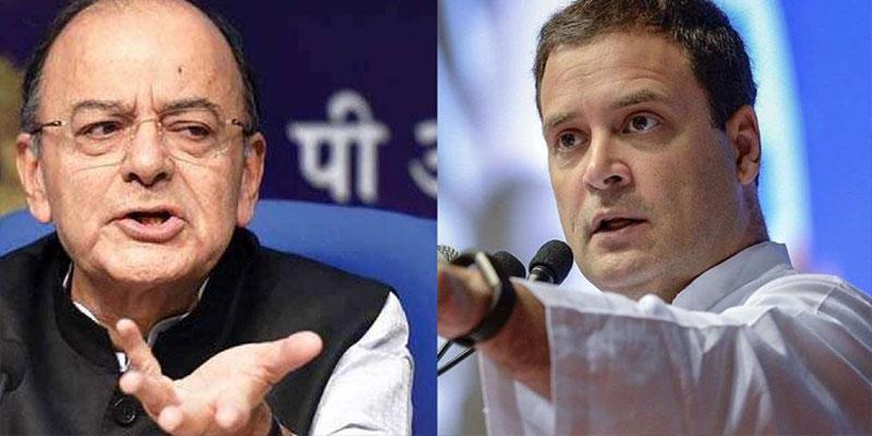 “அடிப்படை புரிதல்கூடஇல்லாதவர் ராகுல்” - அருண் ஜெட்லி பதிலடி