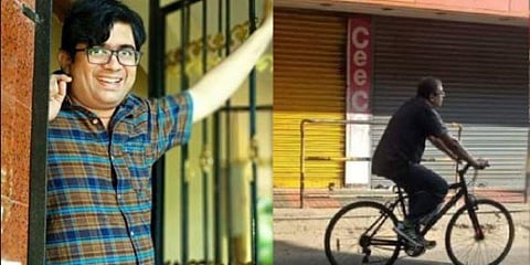 பந்த் பாதிப்பு: 17 கி.மீ சைக்கிளில் சென்று சிகிச்சை அளித்த ’ஆஹா’ டாக்டர்!