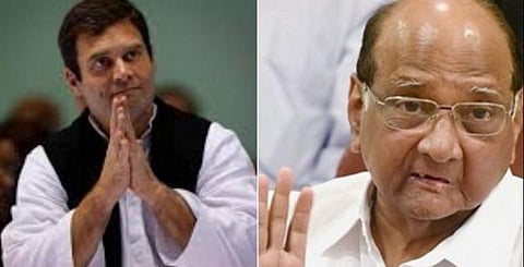 பாஜகவிற்கு எதிராக காங்கிரஸ் - தேசியவாத காங்கிரஸ் கூட்டணி?