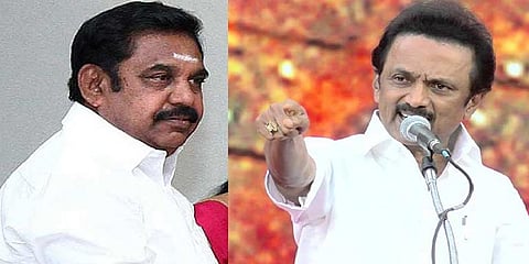 சட்டப்பேரவையில் ஸ்டாலின் - பழனிசாமி இடையே காரசார விவாதம்