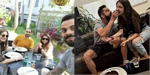 ஆஸ்திரேலிய வெற்றியை அனுஷ்காவுடன் கொண்டாடிய கோலி!