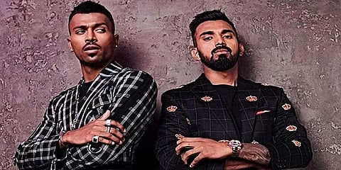 ஹர்த்திக் பாண்டியா; கே.எல்.ராகுல் விளையாடத் தடை