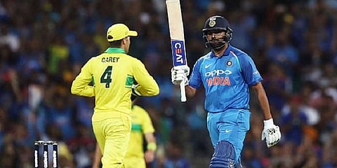 சதம் விளாசினார் ரோகித் சர்மா - இந்திய அணிபோராடி தோல்வி