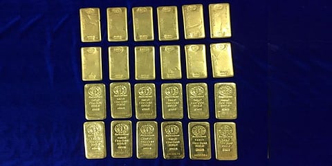 எட்டு கோடி மதிப்புள்ள 24 கிலோ தங்கம் சென்னையில் பறிமுதல்
