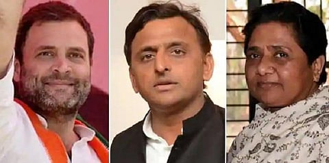 அகிலேஷ் - மாயாவதி புறக்கணிப்பு எதிரொலி - உ.பியில் தனித்து போட்டியிட காங். முடிவு