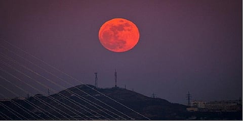 ஜனவரி 20ல் ப்ளட் மூனுடன் கூடிய சந்திர கிரகணம்!