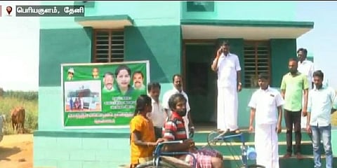 சிறுமி அனிதாவுக்கு 3 லட்ச ரூபாய்க்கு மேல் வீடு கட்டித் தந்த ஓபிஎஸ்