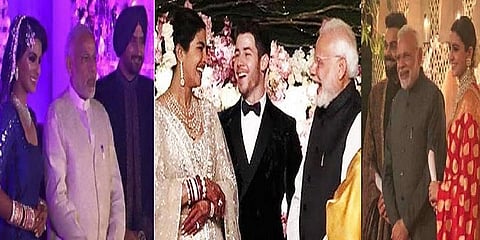 திரைத்துறையினர் திருமணத்திற்கு செல்ல மட்டும் நேரம் இருக்கா ? - மோடிக்கு காங்கிரஸ் கண்டனம்