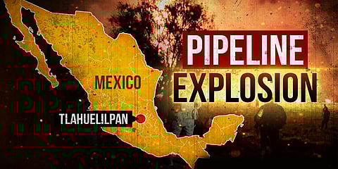 மெக்சிகோ எரிபொருள் விபத்தில் பலியானோர் எண்ணிக்கை 107 ஆக உயர்வு