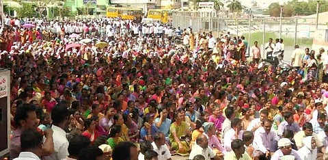 ஜாக்டோ ஜியோ போராட்டத்திற்கு ஆதரவு : காவல்துறை நிர்வாக பணிகள் முடக்கம் !