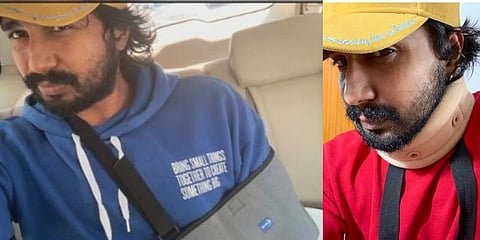 படப்பிடிப்பில் விபத்து: நடிகர் விஷ்ணு விஷால் கழுத்தில் காயம்!