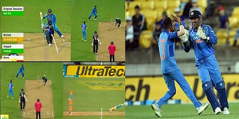 ‘ஷாக் ஆன நீஷம்’ - ஆட்டத்தை மாற்றிய தோனியின் மிரட்டல் ‘ரன் அவுட்’