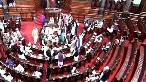 Opposition parties protest