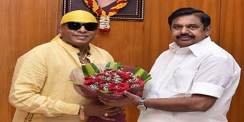 முதல்வரை சந்தித்து வாழ்த்து பெற்ற டிரம்ஸ் சிவமணி