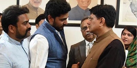 “அதிமுக- பாஜக மெகா கூட்டணி 90% உறுதி” - பியூஷ் கோயலை சந்தித்த ஜெயானந்த் பேட்டி