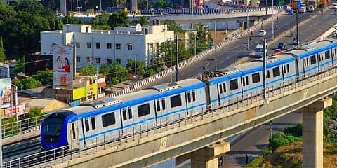 சென்னை மெட்ரோ ரயிலில் இன்று இலவசப் பயணம் !