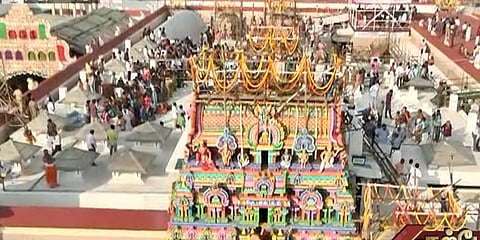 திருநள்ளாறில் மகா கும்பாபிஷேகம்: ஏராளமான பக்தர்கள் தரிசனம்