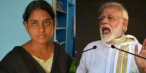 மோடி வருகைக்கு எதிர்ப்பு தெரிவித்த மாணவி நந்தினி விடுவிப்பு