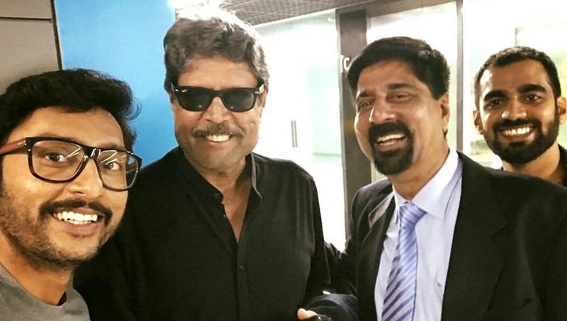 தமிழில் பேசி அசத்திய கபில்தேவ்: மகிழ்ச்சியில் ஆர்.ஜே. பாலாஜி