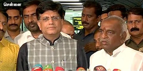 “கூட்டணி பேச்சுவார்த்தை நடத்த தமிழகம் வந்திருக்கிறேன்” - பியூஸ் கோயல் பேட்டி